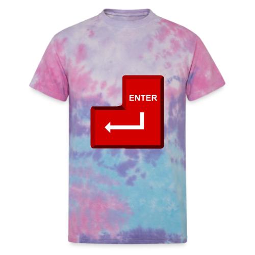 Just Press Enter - Unisex Tie Dye T-Shirt
