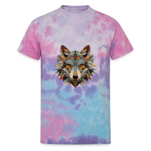 Spectrum Wolf Vision - Unisex Tie Dye T-Shirt