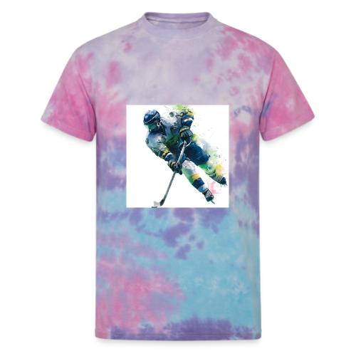 Hockey: Frozen Motion - Unisex Tie Dye T-Shirt
