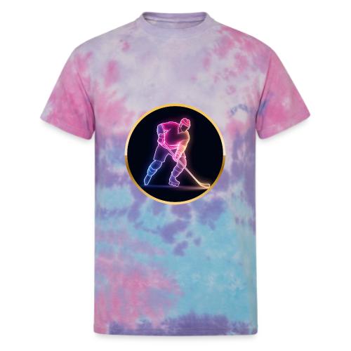 Hockey: Neon Ice Rush - Unisex Tie Dye T-Shirt