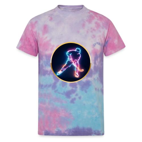 Golden Neon Hockey - Unisex Tie Dye T-Shirt