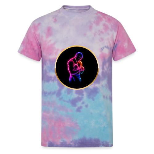 Boxing: Neon Power Guard - Unisex Tie Dye T-Shirt