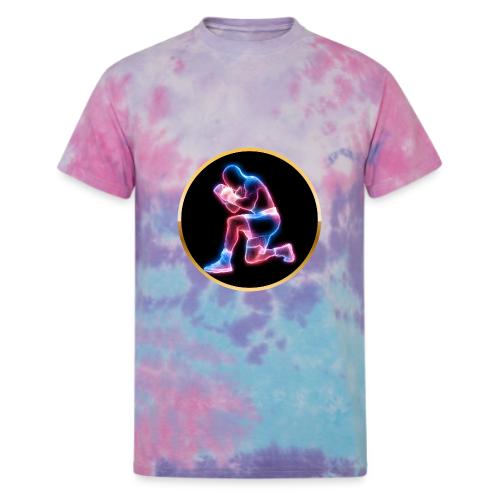 Neon Boxing Focus - Unisex Tie Dye T-Shirt