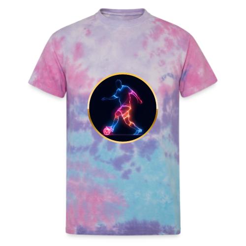 Soccer: Electric Kick Ring - Unisex Tie Dye T-Shirt