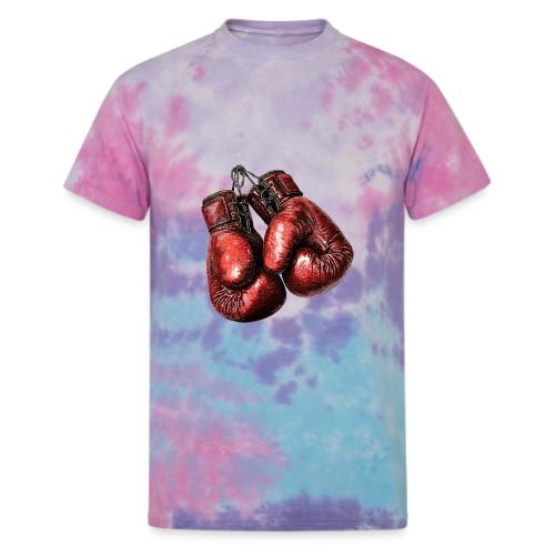 Legacy Boxing Gloves - Unisex Tie Dye T-Shirt