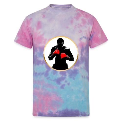 Boxing: Golden Ring Fighter - Unisex Tie Dye T-Shirt