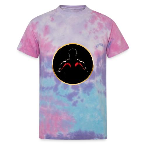 Boxing: Gold Core Muscle - Unisex Tie Dye T-Shirt