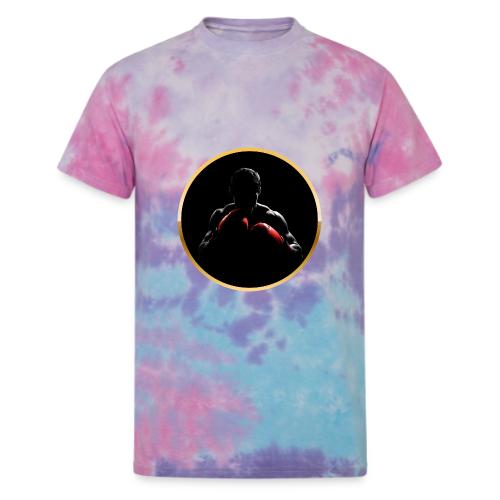 Boxing: Crimson Gloves Fighter - Unisex Tie Dye T-Shirt