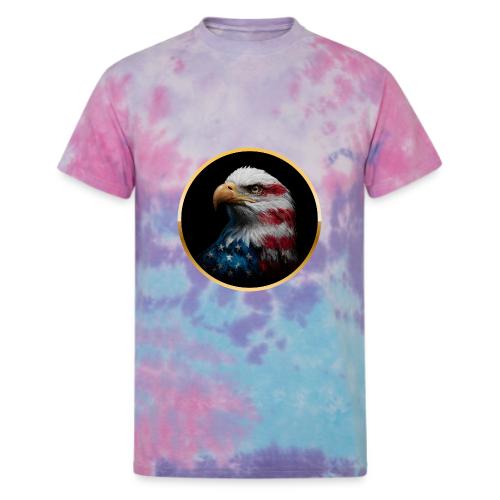 USA: Liberty Emblem - Unisex Tie Dye T-Shirt