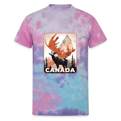 Canada Wild Spirit - Unisex Tie Dye T-Shirt