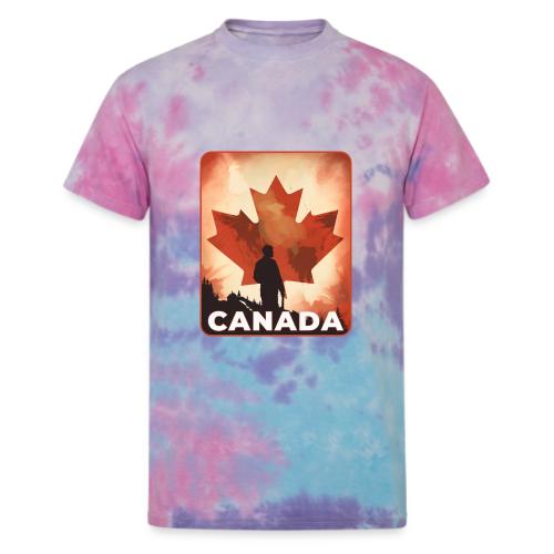 Canada Stands Tall - Unisex Tie Dye T-Shirt