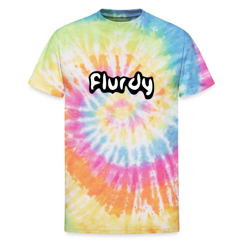 flurdy warped - Unisex Tie Dye T-Shirt