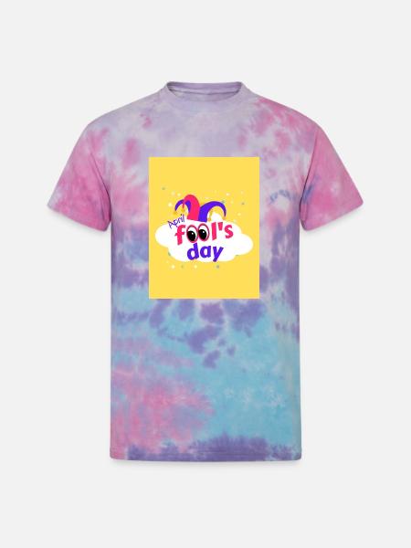 April fool's day - Unisex Tie Dye T-Shirt - cotton candy