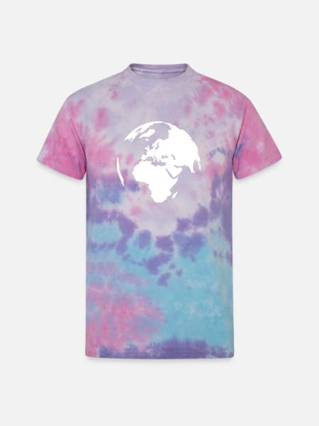World - Unisex Tie Dye T-Shirt - cotton candy