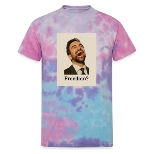 20250129 mamdani freedom 0ee9a028 d03d 4d03 831 - Unisex Tie Dye T-Shirt