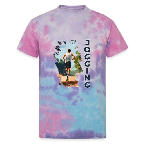 Jogging Vibes - Unisex Tie Dye T-Shirt