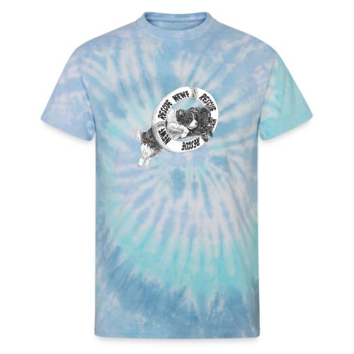 Limited Edition Rescue Design - Unisex Tie Dye T-Shirt