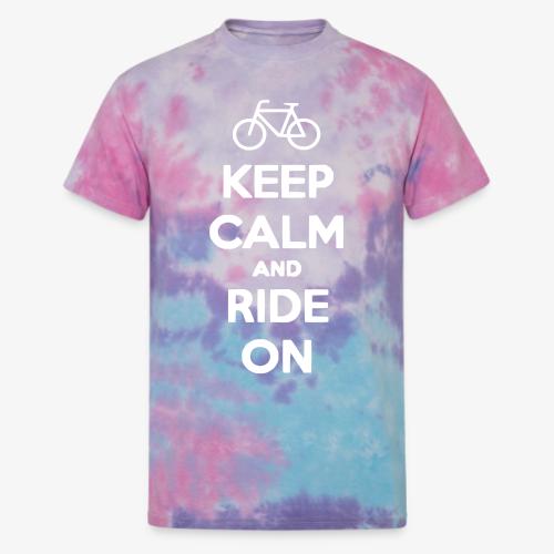 keep_calm_and_ride_on - Unisex Tie Dye T-Shirt