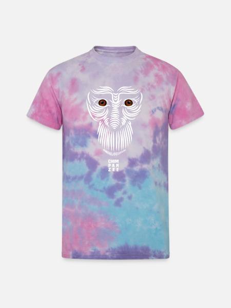 Sad Face - Unisex Tie Dye T-Shirt - cotton candy
