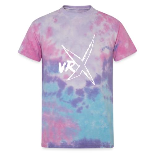VRX logo WHITE - Unisex Tie Dye T-Shirt