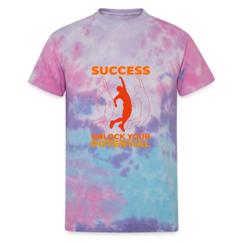 Unlock Success - Unisex Tie Dye T-Shirt