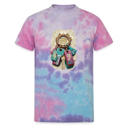 Minivan Commander T Shirt, Chauffeur of Chaos Mug - Unisex Tie Dye T-Shirt