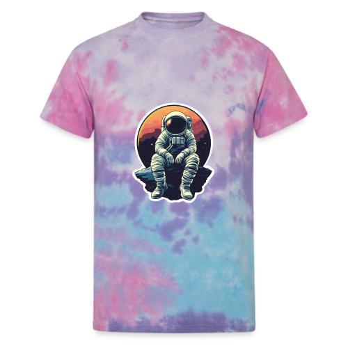 Astronaut in the Void - Unisex Tie Dye T-Shirt