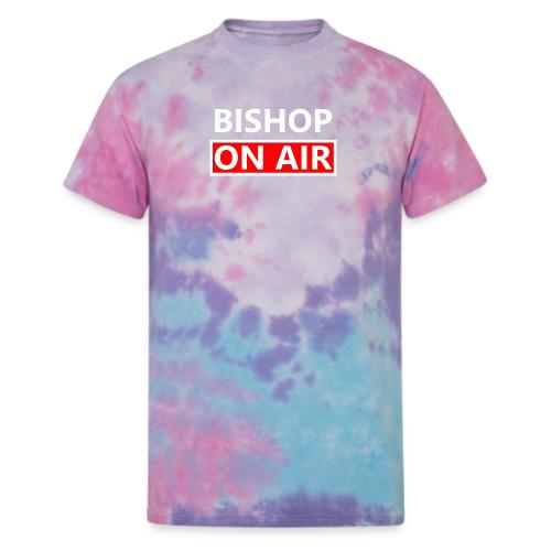 LOGO SQUARE WHITE - Unisex Tie Dye T-Shirt