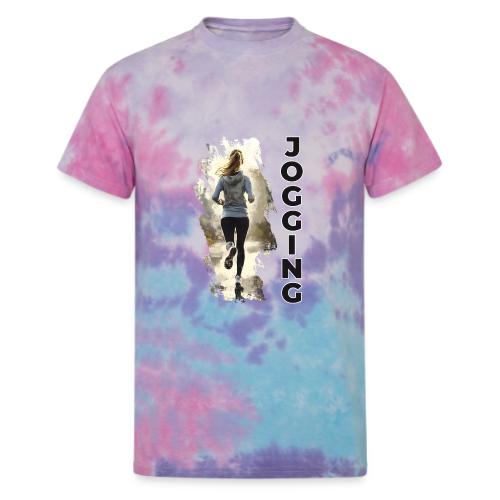Jogging: Run into Motion - Unisex Tie Dye T-Shirt