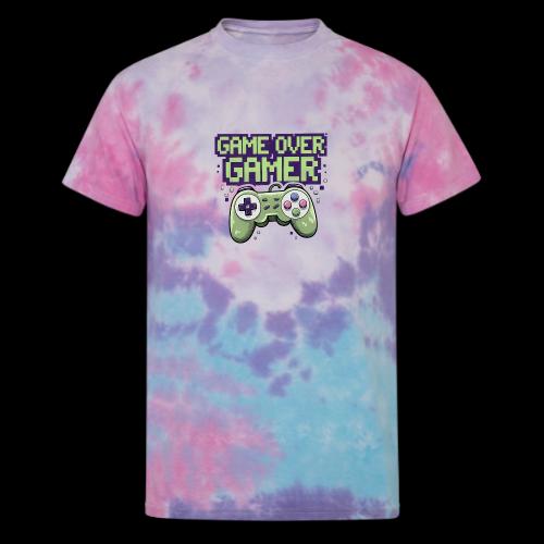 Game Over Gamer - Unisex Tie Dye T-Shirt