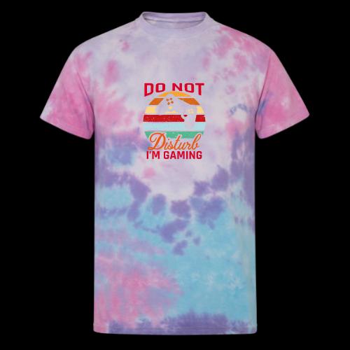 Do Not Disturb, I'm Gaming - Unisex Tie Dye T-Shirt