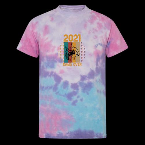 2021 Game Over Hand Controller - Unisex Tie Dye T-Shirt