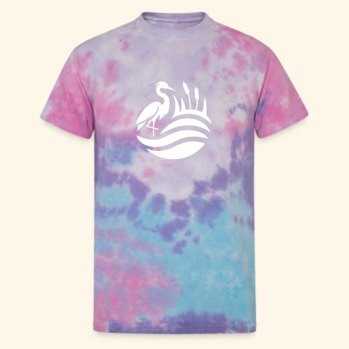 WALPA_white_circle - Unisex Tie Dye T-Shirt