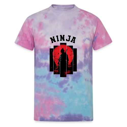 Ninja in the Shadows - Unisex Tie Dye T-Shirt