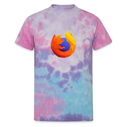 Firefox Reality Logo - Unisex Tie Dye T-Shirt