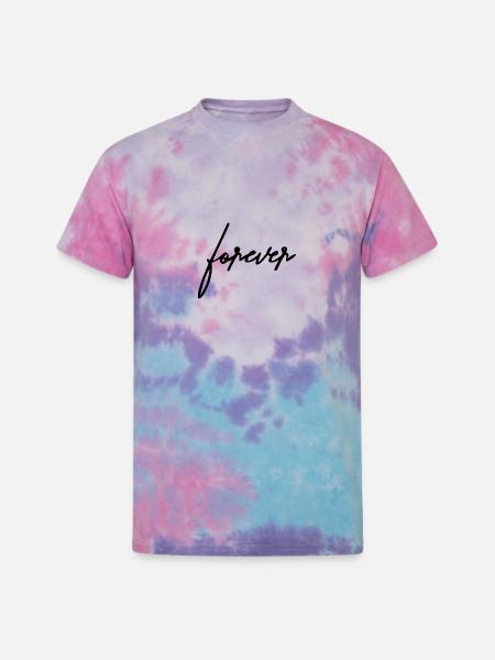 Relatable Quote Design - Unisex Tie Dye T-Shirt - cotton candy
