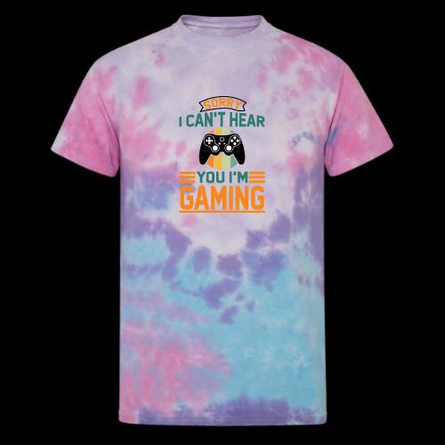 Sorry, I'm Gaming! - Unisex Tie Dye T-Shirt