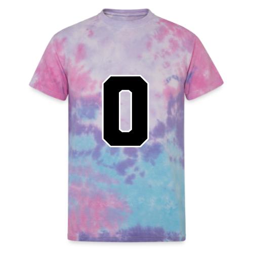 Varsity Letter O Collegiate Monogram - Unisex Tie Dye T-Shirt