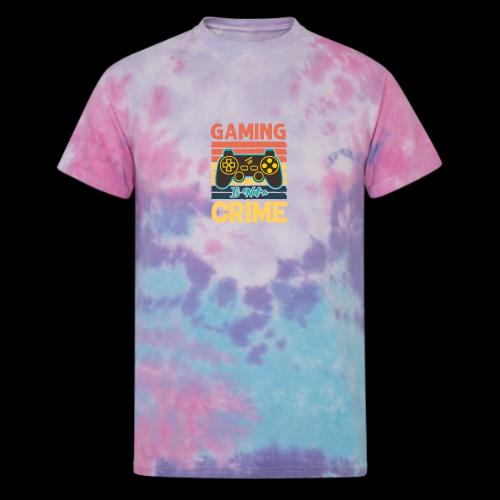 Gaming Is Not A Crime Tee - Unisex Tie Dye T-Shirt