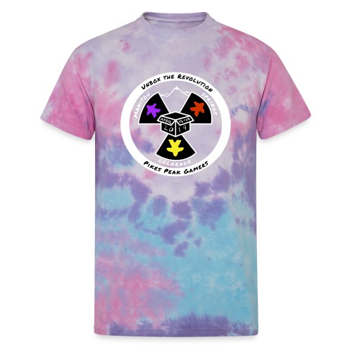 Pikes Peak Gamers Convention 2019 - Clothing - Unisex Tie Dye T-Shirt