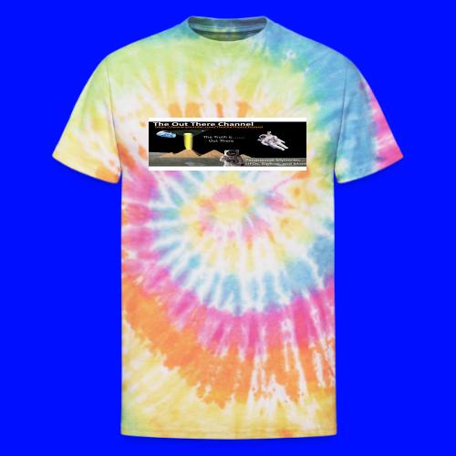 UFO Pyramids TheOutThereChan with large crew back - Unisex Tie Dye T-Shirt