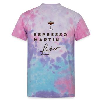 ESPRESSO MARTINI - Unisex Tie Dye T-Shirt - cotton candy - Back