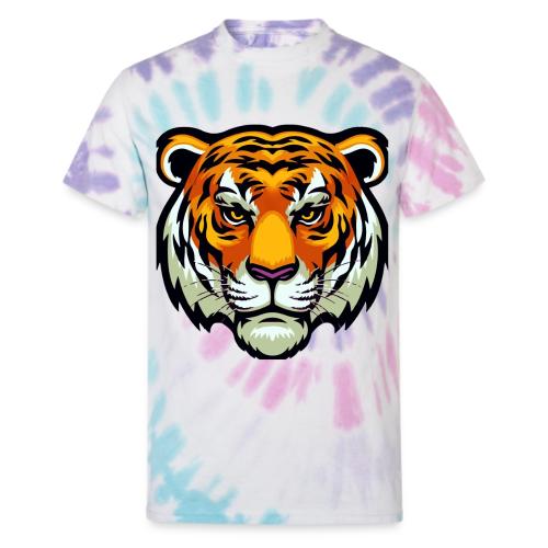Tiger Fashion Feline Animal, Tiger Willing Success - Unisex Tie Dye T-Shirt