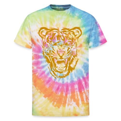 Roar into Adventure: Discover Tiger Souvenirs - Unisex Tie Dye T-Shirt