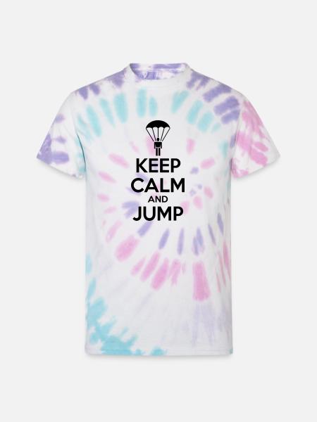 parachute - Unisex Tie Dye T-Shirt - Pastel Spiral