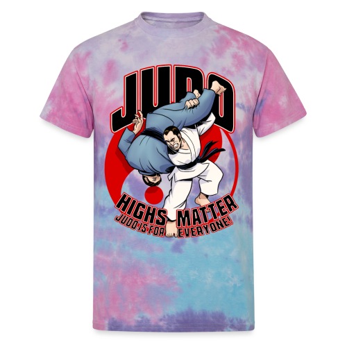Judo shirt Highs Matter - Unisex Tie Dye T-Shirt