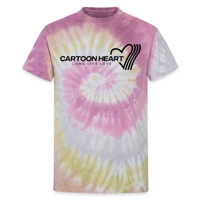Cartoon Heart Tie-Dye Range