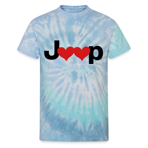 Jeep Love - Unisex Tie Dye T-Shirt