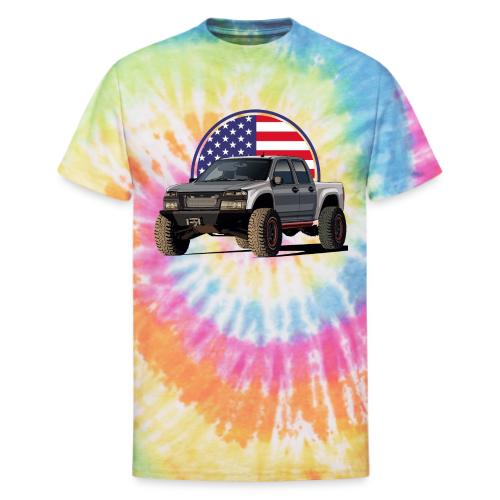 Colorado 4X4 Truck USA - Unisex Tie Dye T-Shirt