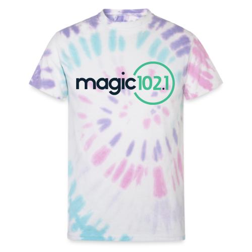 Magic 102.1 Main Logo - Unisex Tie Dye T-Shirt